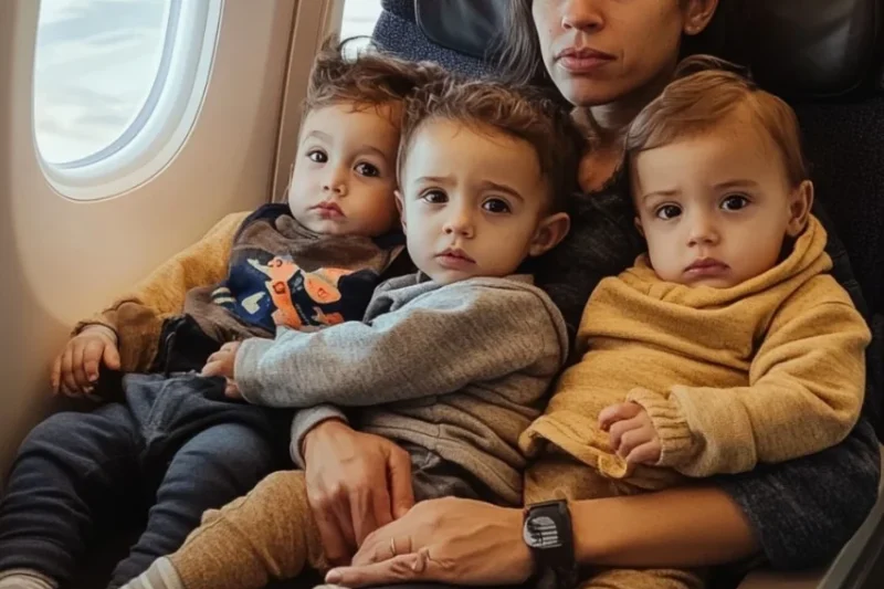 Az utas dühösen panaszkodott egy nőre a gyerekeivel az első osztályon – de a pilóta szavai a repülés végén teljesen megfordították a történetet