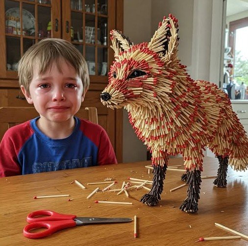 A kisfiú, aki a gyufaszálakból világot teremtett – Levente hihetetlen története