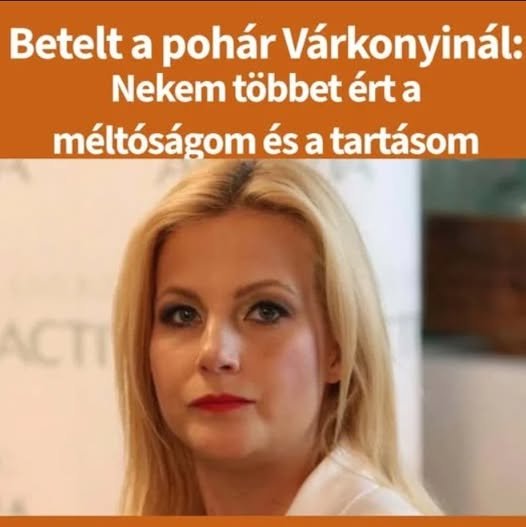 Várkonyi Andrea kiakadt: Ezért fontosabb számára a méltóság és a tartás