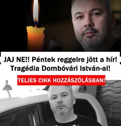 Rajongók összetörtek: Most jelentették be a szomorú hírt Dombóvári Istvánról