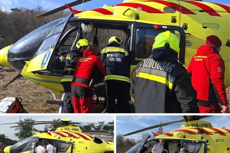 „Sokk Veszprémben: nappal az utcán sebesítettek meg egy nőt – mentőhelikopter szállt le a helyszínen!”