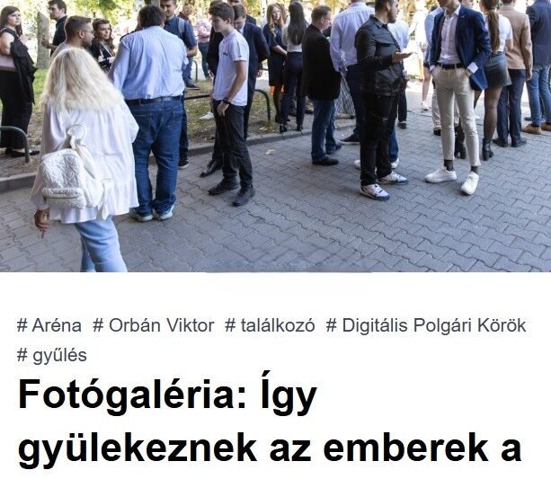 Mindenki itt van: soha nem látott tömeg a Digitális Polgári Körök eseményén – fotók!