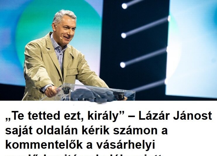 „Te tetted ezt, király” – kommentelők Lázár Jánost támadják a rendőrkapitány halála kapcsán