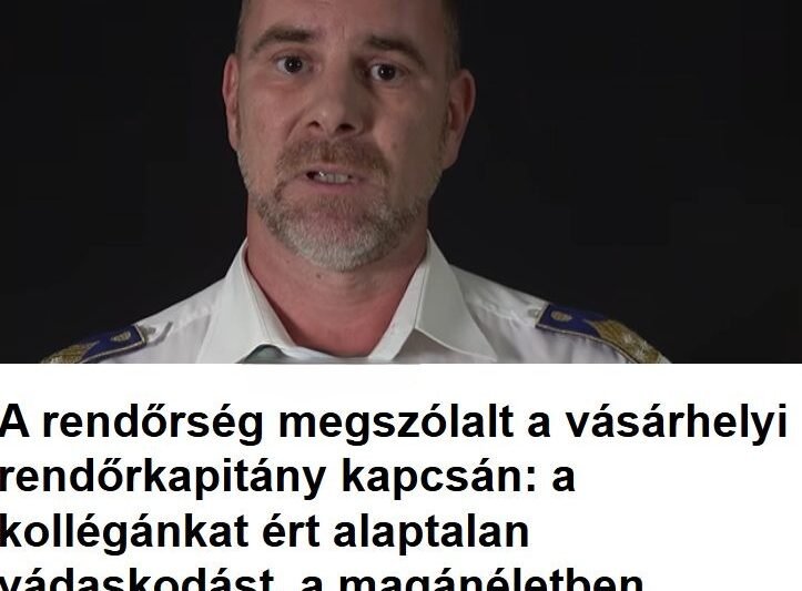 Megdöbbentő közlemény: megszólalt a rendőrség a vásárhelyi kapitány ügyében