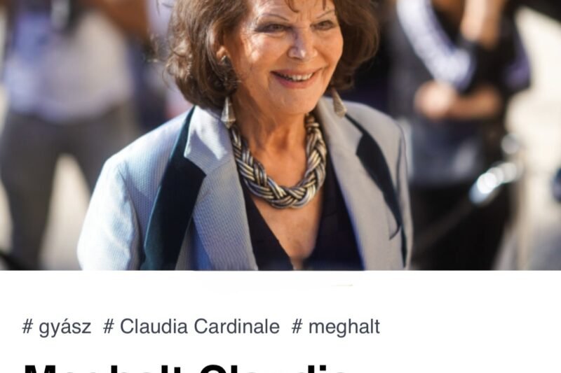 „Gyászba borult a világ: elhunyt Claudia Cardinale”