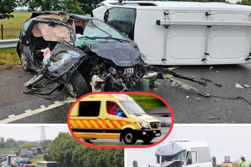 „Drámai pillanatok az M3-ason: szalagkorlátnak hajtott egy autó Hajdúnánásnál – mentők a helyszínen”