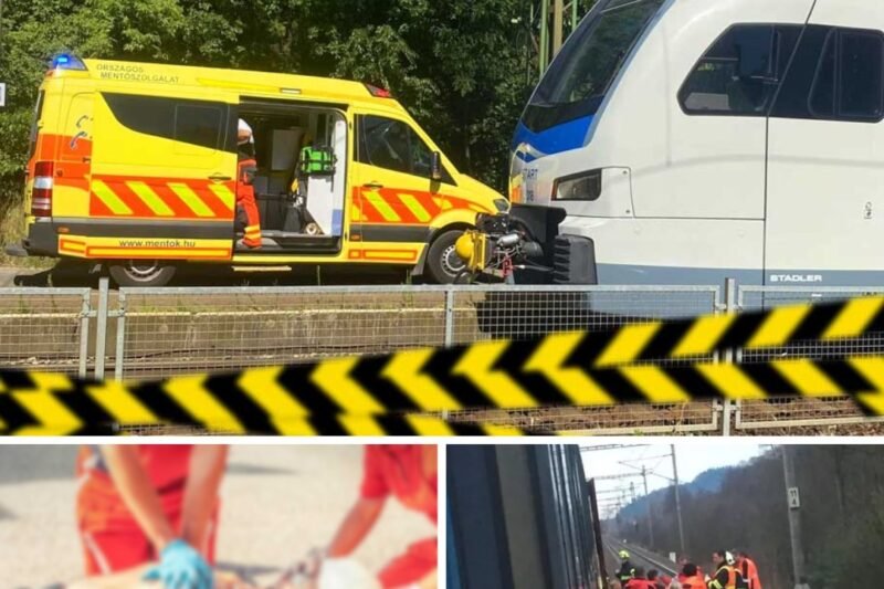 Sokkoló eset Hatvanban: egy mentős durván bántalmazott egy beteget a vasútállomáson!