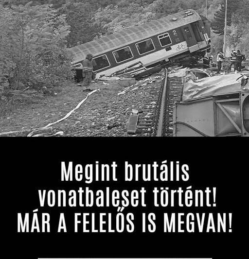 Ismét tragikus vonatbaleset történt Magyarországon – a helyszínen drámai jelenetek játszódtak le, több ember megsérült. 🚨💔