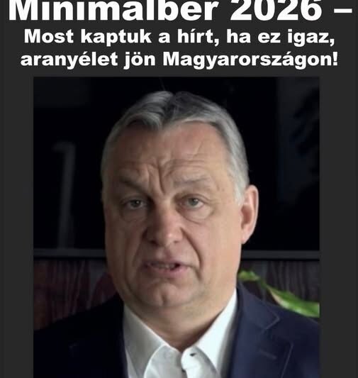 💥 Minimálbér 2026 – Most érkezett a hír, ami mindent megváltoztathat! 👉 Részletek az első kommentben!