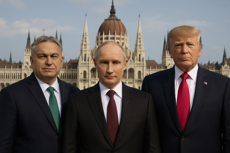 „Az Orbán-játék: hogyan manőverezik a magyar miniszterelnök Trump, Putyin és az ország jövője között – minden eddiginél kockázatosabb politikai játszma”
