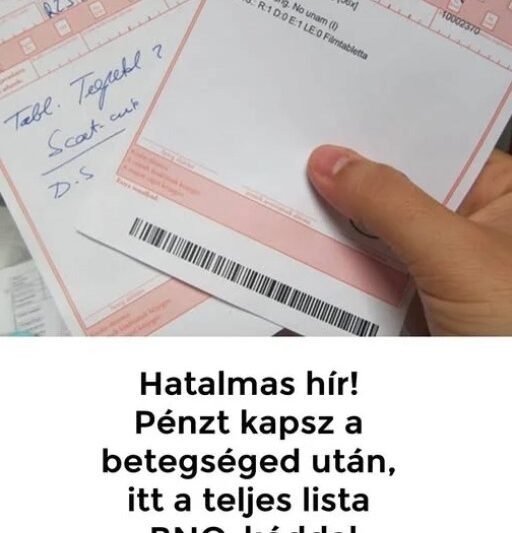 💥 Hatalmas hír! Mostantól pénzt kaphatsz a betegséged után – itt a teljes lista BNO-kódokkal! ⭕️ A cikk a hozzászólásoknál érhető el 👇👇👇