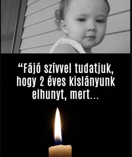 Felfoghatatlan tragédia rázta meg az országot: Sallai Nóra fájdalma után újabb szívszorító veszteség – elhunyt a szeretett műsorvezető kislánya… 💔 A család megrendítő üzenetét lent olvashatod a hozzászólásokban.👇
