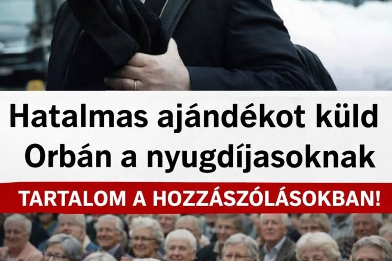 Hatalmas meglepetés a nyugdíjasoknak! 🎁 Orbán új ajándékkal lepi meg őket – ezt senki sem várta!  👇 A cikk a hozzászólásoknál olvasható! 💬