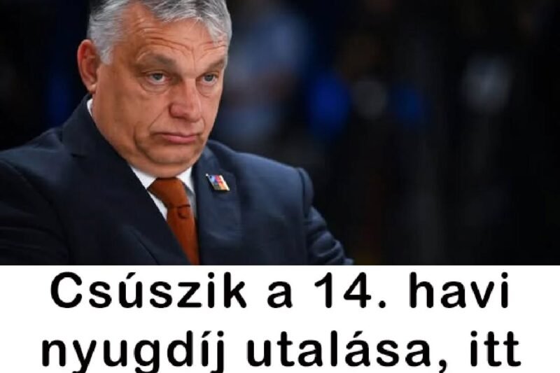 Derült égből jött a hír, amire senki sem számított ⚠️ Rossz hír a nyugdíjasoknak: csúszik a 14. havi nyugdíj utalása – itt az új dátum!  👇 A cikk a hozzászólásoknál olvasható! 💬