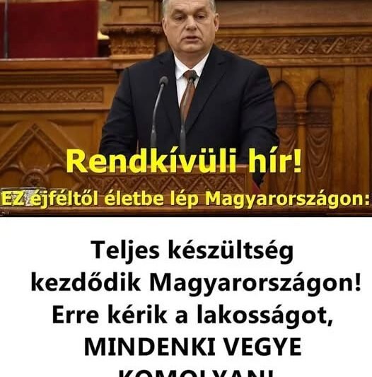 🚨 RENDKÍVÜLI!! Teljes készültség Magyarországon – erre kérik a lakosságot, MINDENKI VEGYE KOMOLYAN! 😲 👇👇