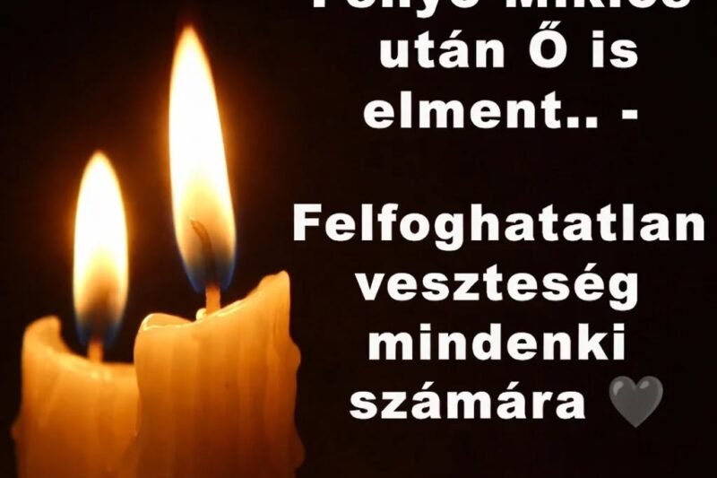 Újabb gyászhír érkezett, amely megrázta a közvéleményt, és sokakat érint érzelmileg.