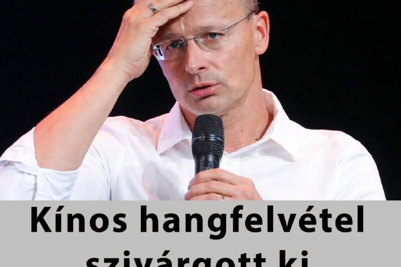 😳 Kínos hangfelvétel szivárgott ki Szijjártó Péterről – mindenki erről beszél! 👇 👉 Részletek és reakciók a kommentekben