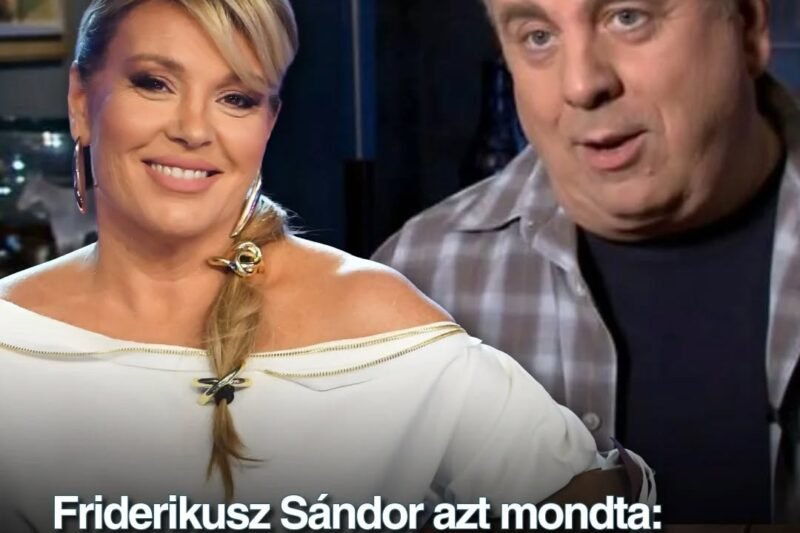 Friderikusz Sándor egy erős kijelentést tett, amely gyorsan nagy visszhangot váltott ki a közösségi médiában