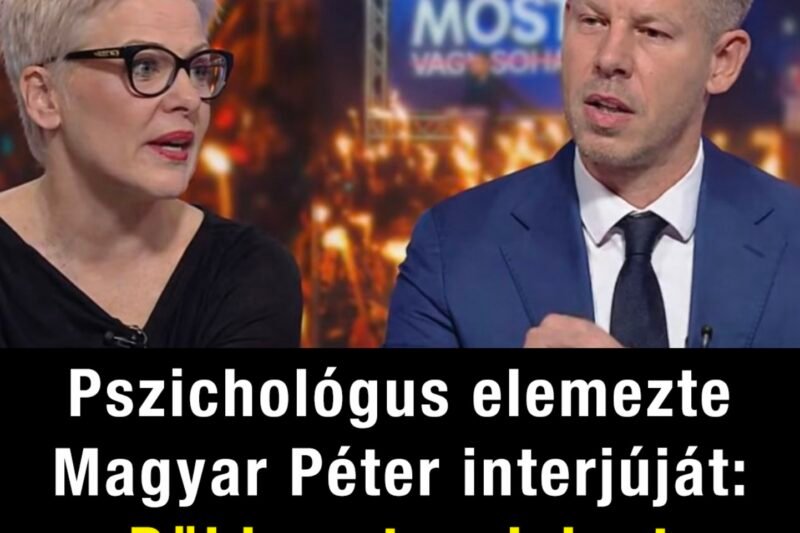 Pszichológiai elemzés készült Magyar Péter interjújáról – megosztó következtetések születtek