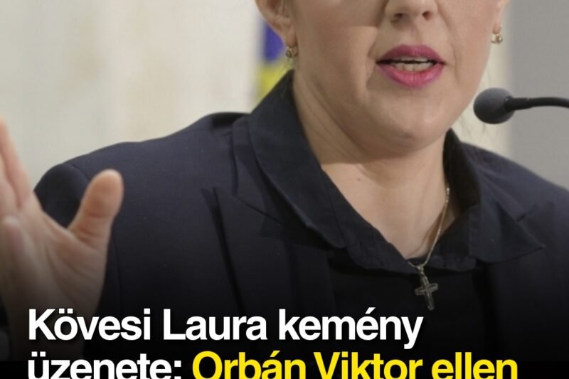 Laura Codruța Kövesi, az Európai Ügyészség vezetője új jelzést adott ki, amely figyelmet kapott az európai közéletben