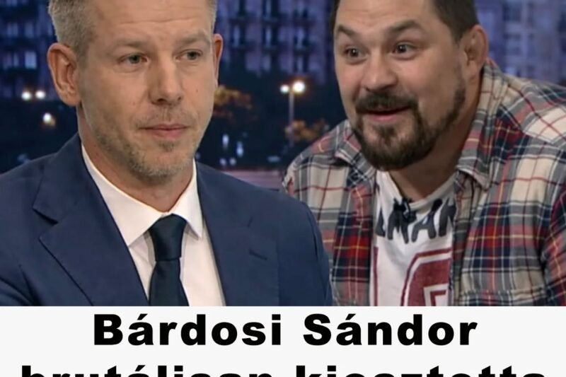 🔥 Bárdosi Sándor kemény kritikát fogalmazott meg Magyar Péterrel szemben – feszült jelenetek a nyilvánosság előtt