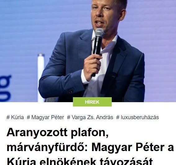 😮 Aranyozott mennyezet, luxus márványfürdő – fotók kerültek elő, Magyar Péter pedig azonnali lépést követel! Sokan döbbenten nézik a képeket, a vita egyre csak éleződik… 👇 𝐑𝐞́𝐬𝐳𝐥𝐞𝐭𝐞𝐤 𝐚 𝐡𝐨𝐳𝐳𝐚́𝐬𝐳𝐨́𝐥𝐚́𝐬𝐨𝐤𝐧𝐚́𝐥!