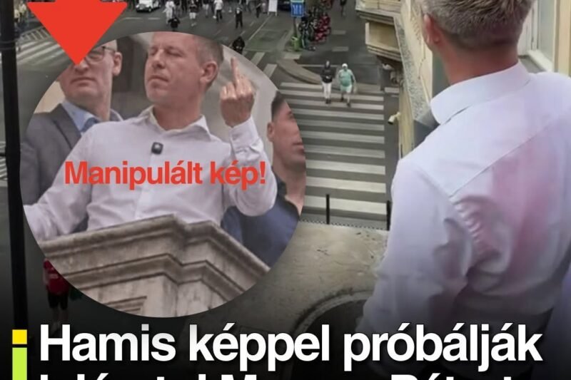 Heves vitát váltott ki egy Magyar Péterről terjedő kép – sokan annak hitelességét kérdőjelezik meg