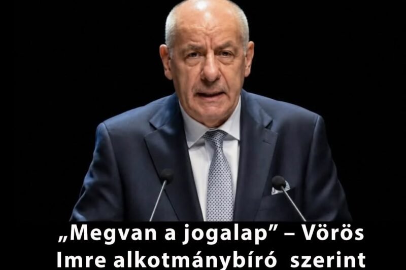 ⚖️🔥 Vörös Imre megszólalt, és olyan jogi álláspontra hívta fel a figyelmet, amelyről most mindenki beszél!